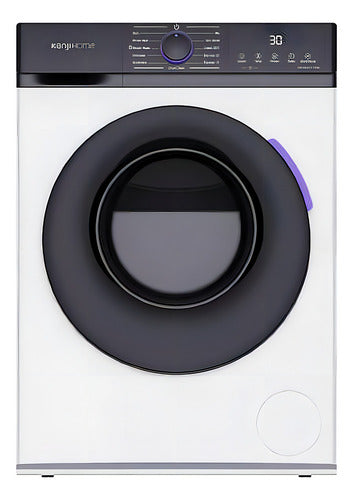 Lavarropas Carga Frontal Kanji Home Kjh-wmcfwt 6kg 1200rpm Inverter Blanco