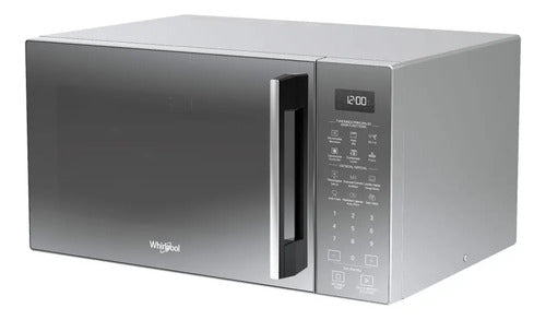 Microondas Whirlpool Wcollection Con Air Fry 29 Lts - Silver