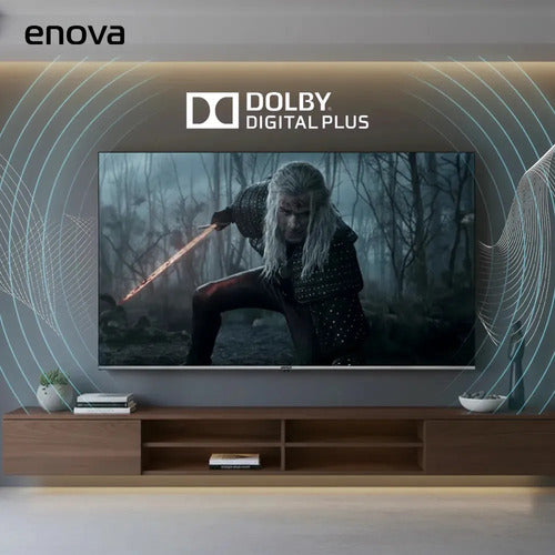 Smart Tv Led Enova 75 Te75ug12tdf 4k Uhd Frameless Google Tv
