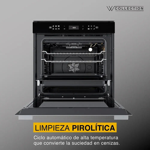 Horno Eléctrico Empotrable Whirlpool Woc73ae Negro 73l