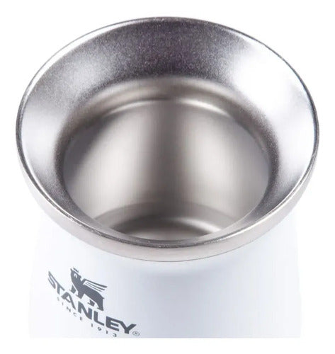 Mate Térmico Stanley Classic 236 Ml Blanco Liso Blanco Liso