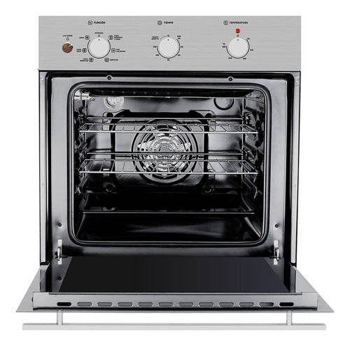 Horno Eléctrico Empotrable 60 Cm Inoxidable Drean Hedr600ci Gris