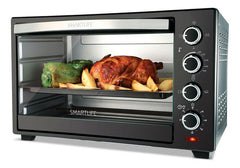Horno Electrico Smartlife Conveccion Spiedo 70 Litros Color Negro
