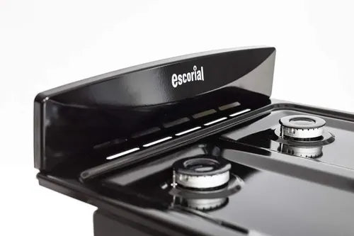 Cocina A Gas Natural Escorial Candor S2 Negra Cs Negro