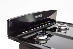 Cocina A Gas Natural Escorial Candor S2 Negra Cs Negro