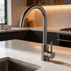 Griferia Cocina Fv Inox One 411.04/i1 Monocomando Pico Movil