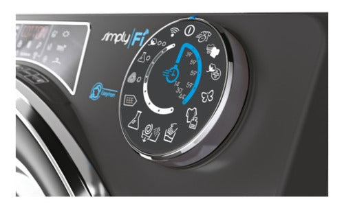 Lavasecarropas Automático Candy Row41066 Inverter 10+6kg Color Anthracite