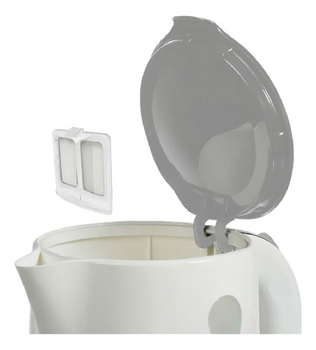 Pava Jarra Eléctrica Liliana Ap925b Powerheat 1,7l 2000w Color Blanco