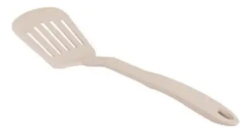 Bateria Cocina 8 Pzs Carol Granito Inducción Antiadherente Beige