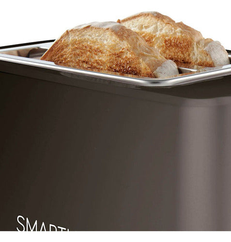 Tostadora Electrica Smartlife 750w Sl-to1301b Negro