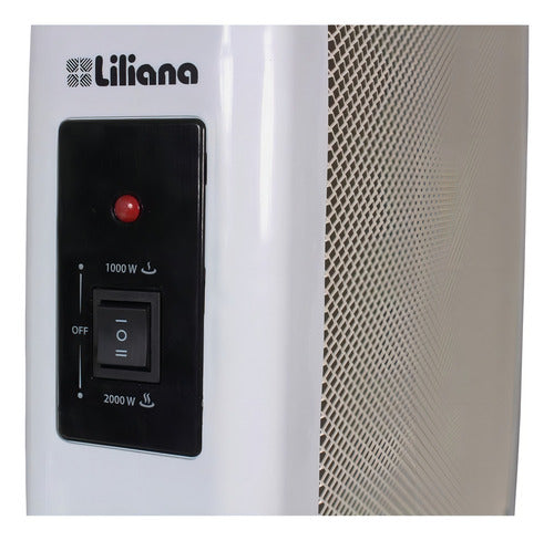 Calefactor Eléctrico Panel Liliana Cm700 Blanco