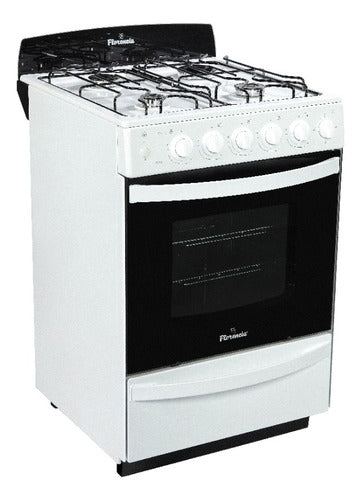 Cocina Multigas Florencia 5536 Blanca De 4 Hornallas Clase A Blanco