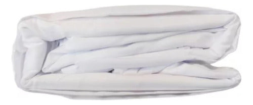 Juego Sabanas Twin Fp Home Premium 300 Hilos Blancas Blanco Liso