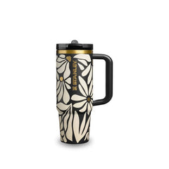 Vaso Quencher Térmico Stanley Protour 887ml Wild Blooms Frio Negro Protour Flipstraw