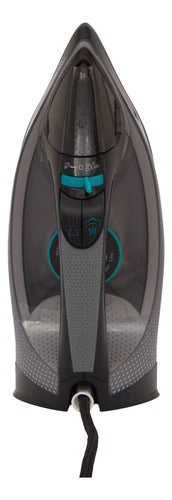 Plancha A Vapor Westinghouse Whpl2202 Base Ceramica 2200w - Negro