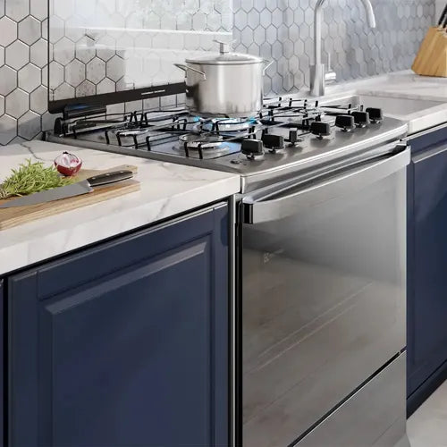 Cocina A Gas Electrolux F5etm Experience De 5 Hornallas Plateado
