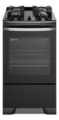 Cocina A Gas Electrolux Efficient 4 Hornallas F4egb Negro
