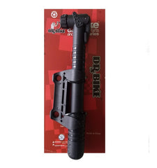Mini Inflador Para Bicicleta De Acción Simple Tm Dr Bike Negro