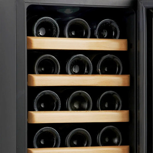 Cava De Vinos Vondom Para 18 Botellas Con Estantes De Madera