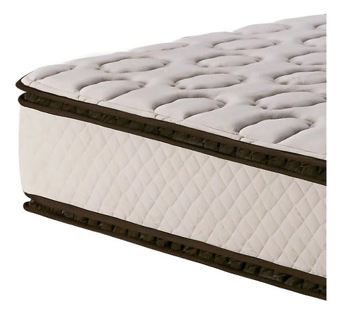 Colchón De Resortes Cannon Resortes Sublime King Con Doble Pillow Top Blanco