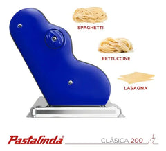 Máquina de Pasta Pastalinda Clásica 200 Azul Acero Inoxidable