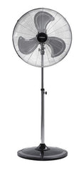 Ventilador De Pie 3 Aspas Liliana Vpc22 3 Velocidades 55.88 Cm Negro/plata Plata Metal 3