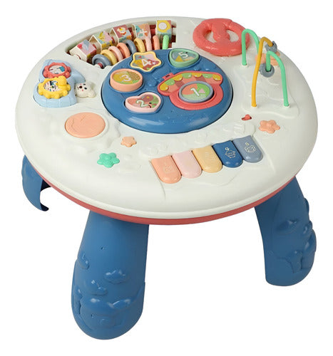 Mesa Actividades Didactica Ludica Para Bebes Bebesit 2006 Cs Azul Claro