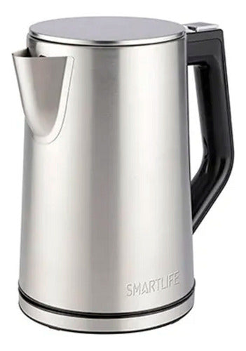 Jarra Eléctrica Smartlife Sl-ekd1520 1.7l Inox Digital Color Plateado