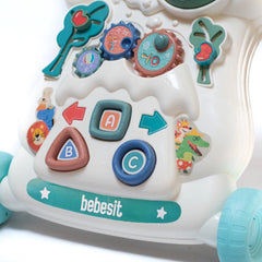 Caminador Musical Bebesit 1226 Panel Didactico Color Celeste Celeste