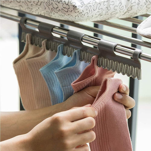 Tender Colgante Regulable Plegable Y Extensible Practico Plateado