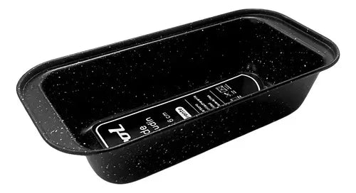 Molde Para Pan Budinera Horno Antiadherente Carol 6082fne Negro