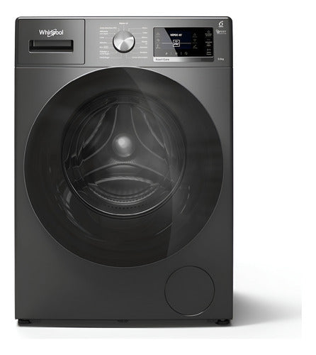 Lavasecarropas Automático Whirlpool Wnc95as Inverter Titanio Gris