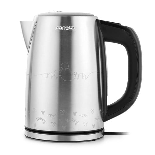 Pava Eléctrica Atma Disney 1,7 L Corte Automático Pe039dip Plateado