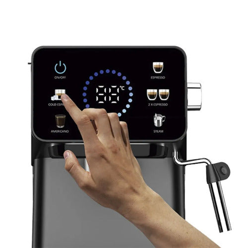 Cafetera Express Digital Liliana Prosteam Ac987 Plateado