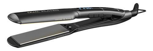 Gama Plancha X-wide Digital Dual Plates 4d Color Negro