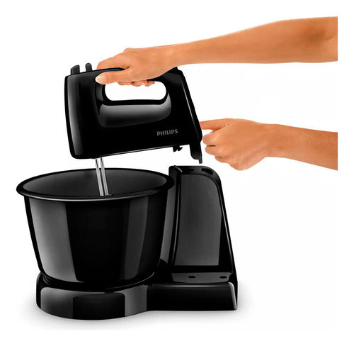 Batidora Batidora Philips Daily Hr710090 3 Velocidades Negro