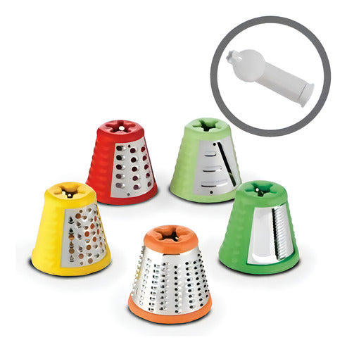 Rallador Eléctrico Cortador Vegetal Westinghouse Salad Maker Color Rojo