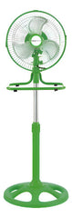 Mini Ventilador 3 En 1 De 10 PuLG Kanji Kjh-fh1606 Verde Cts 25 Cm 0 Verde Plateado Metal 3
