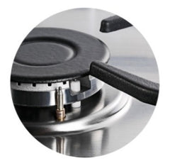 Anafe De Empotrar A Gas Longvie A6600xf Inox Acero Inoxidable
