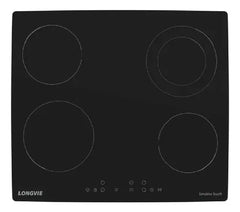 Anafe Vitrocerámico Longvie Avst460k Sensitive Touch Colo Negro
