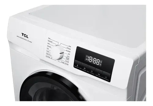 Lavarropas Automático Frontal Tcl 6 Kg Inverter 1000 Rpm 16 Programas P606 Color Blanco