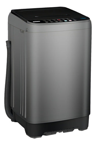Kanji Lavarropas Automático 6 Kg Silver Carga Superior Color Gris Oscuro
