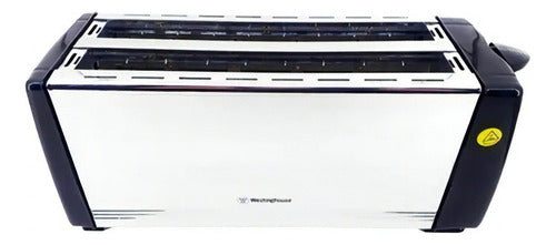 Tostadora Westinghouse Tm1400sec De 4 Panes 1400w 6 Niveles Plateado