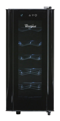 Cava De Vinos De 12 Botellas Whirlpool Wzc12a Negra Cts