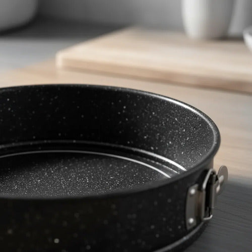 Kit Set Repostero Carol Antiadherente 3p Molde Tarta Muffins