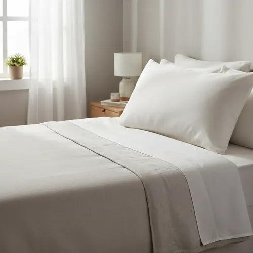 Almohada Cannon Dual Plus 70x50cm Núcleo Extraíble Blanco Blanco