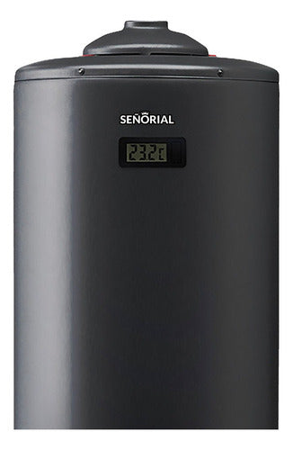 Termotanque Señorial Gas Tsbg-110 Black 2.0 Color Negro 110 Litros