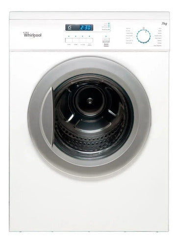 Secarropas De Carga Frontal Whirlpool Wsr07sc 7kg Blanco