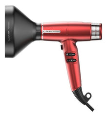 Secador Gama Iq Lite Ultra Light Dual Filter Rojo. Color Rojo