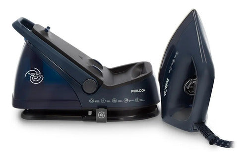 Estación De Planchado Vertical Philco Epph2200p 2200w Cts - Azul Oscuro